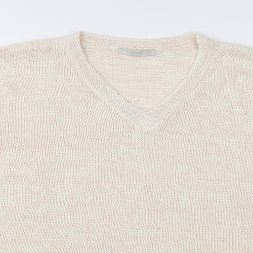 George Womens Pink  Knit Pullover Jumper Size 16