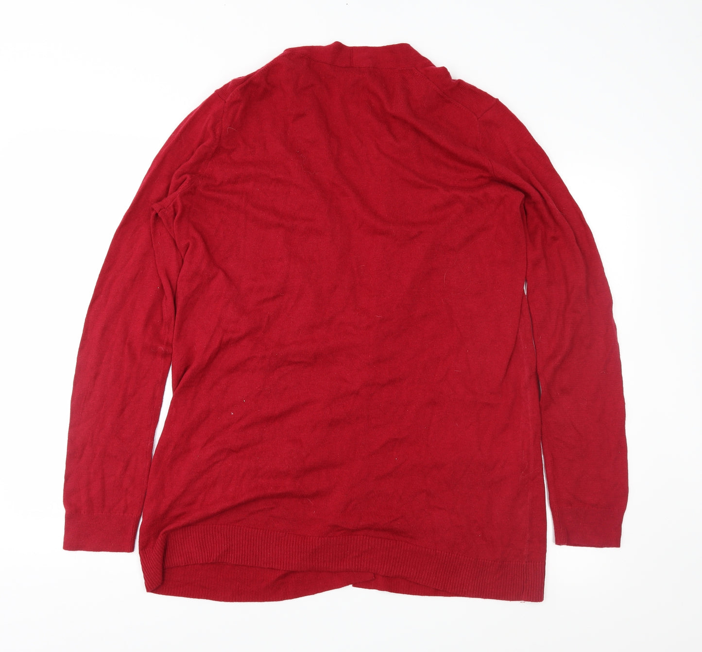 Gap Womens Red  Knit Cardigan Jumper Size L
