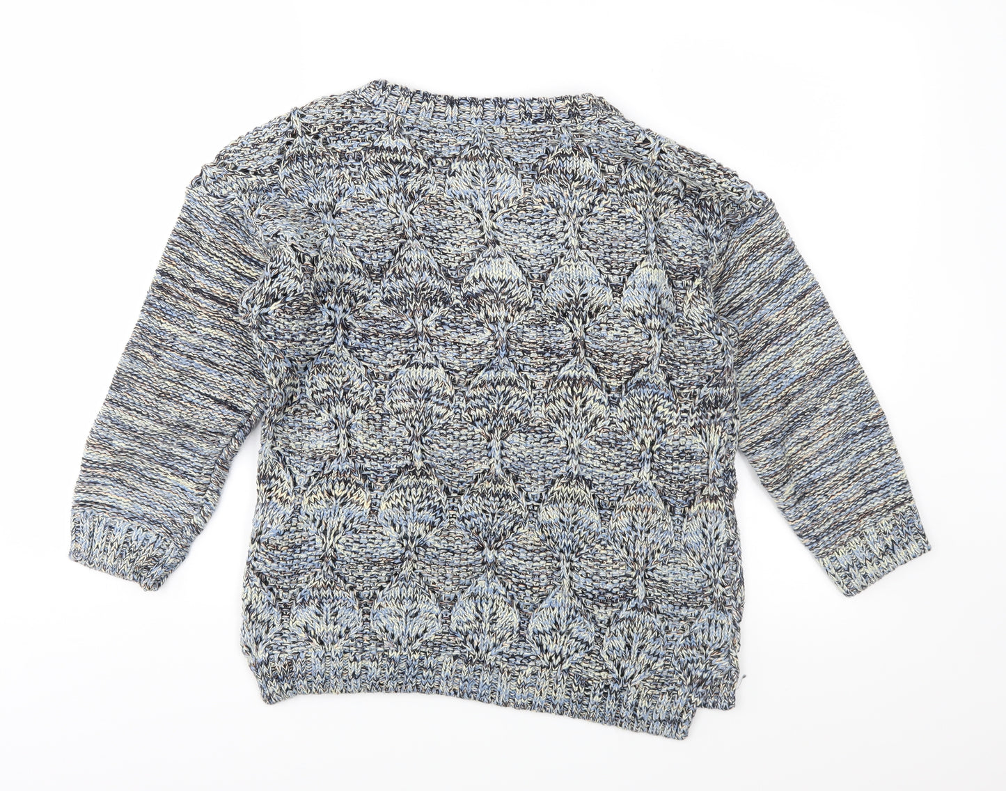 Marks and Spencer Womens Blue  Knit Pullover Jumper Size 14