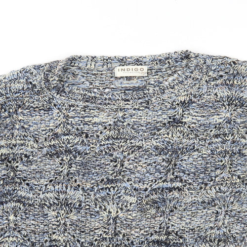Marks and Spencer Womens Blue  Knit Pullover Jumper Size 14
