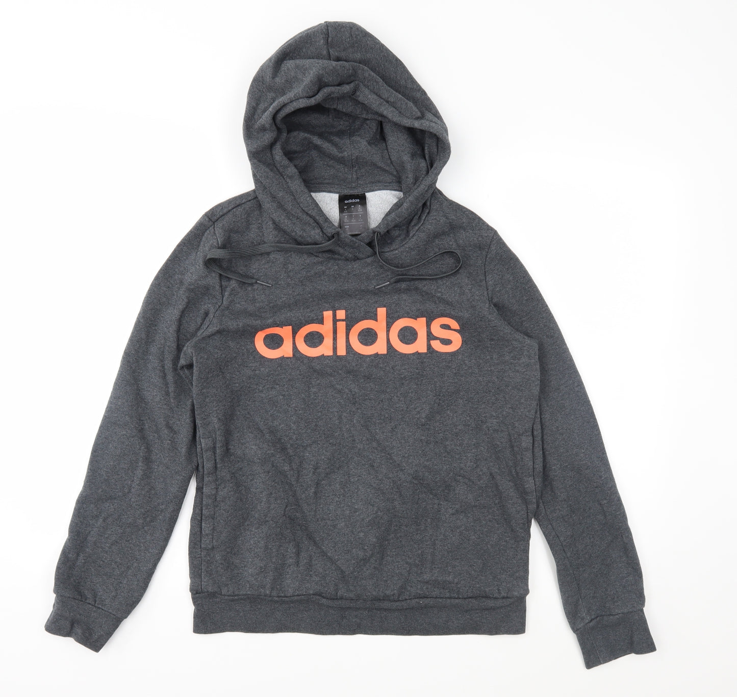 adidas Womens Grey   Pullover Hoodie Size S