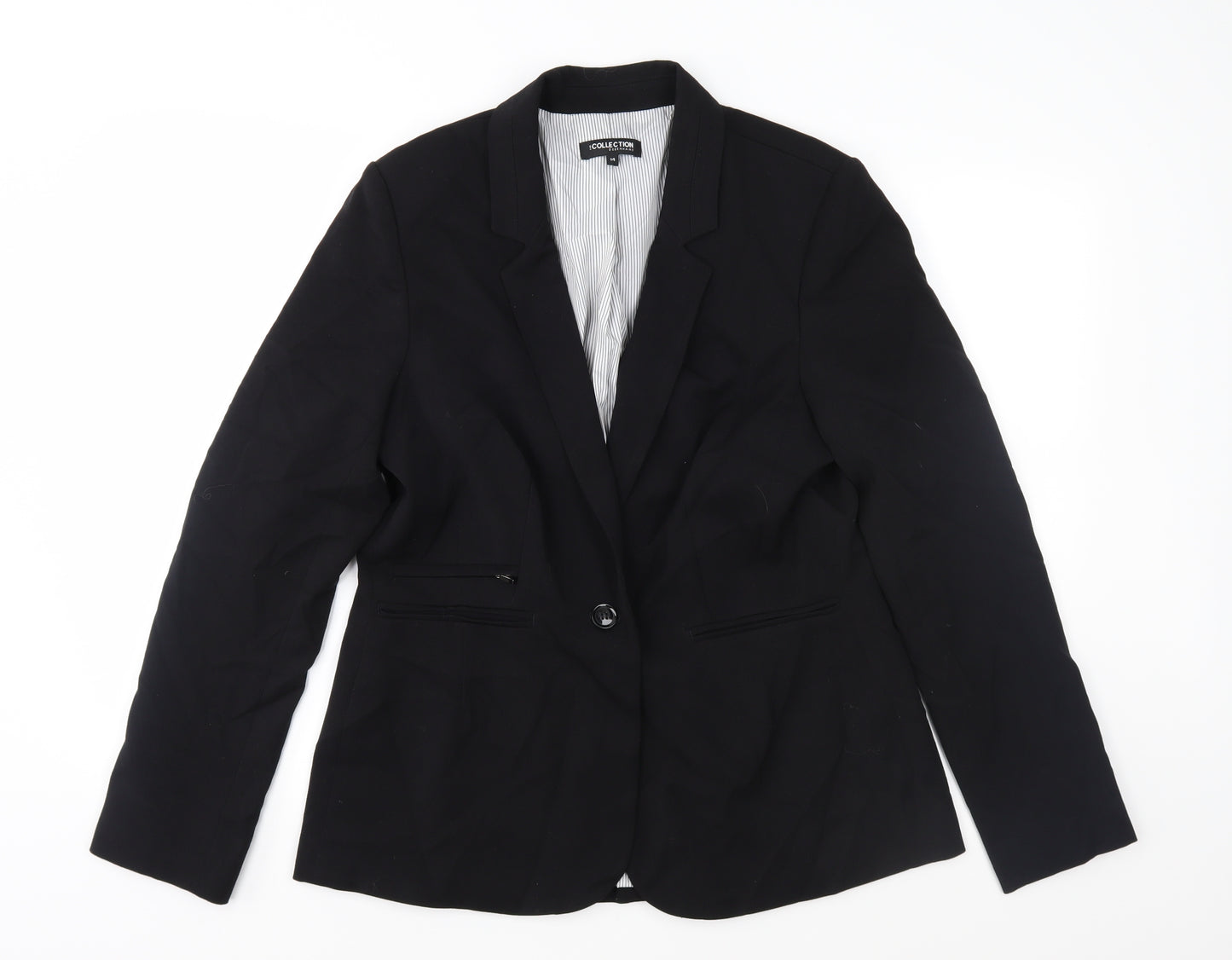 Debenhams Womens  Spotted  Jacket Suit Jacket Size 14