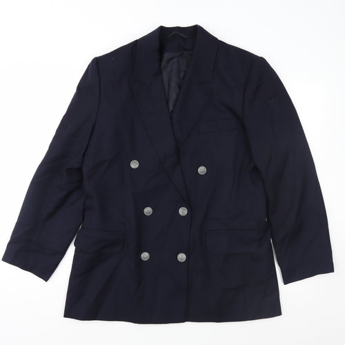 C&A Womens Blue   Jacket Suit Jacket Size 14