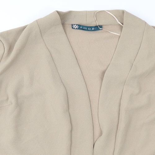 Amber Womens Brown   Jacket  Size 16