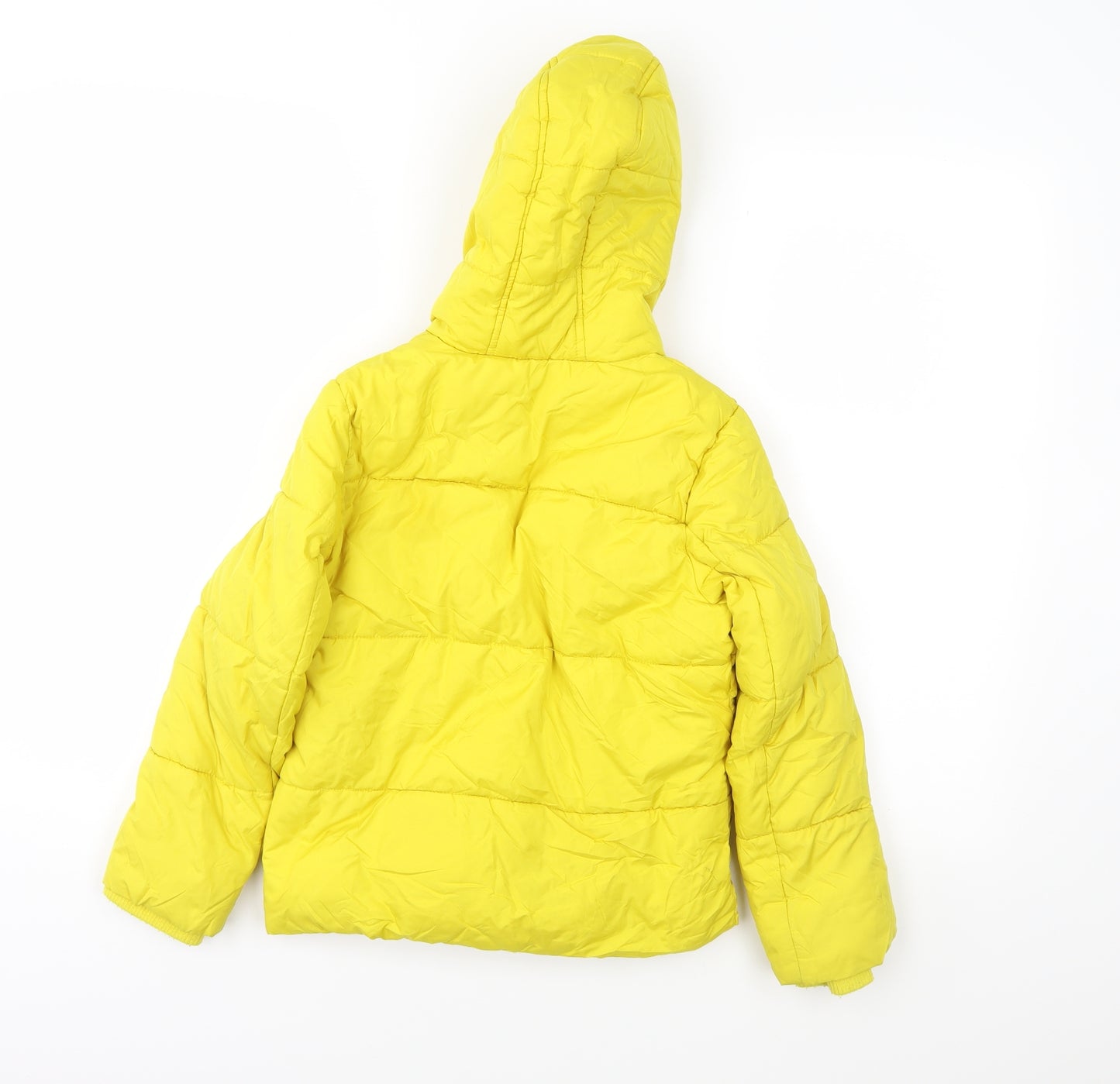George Girls Yellow   Jacket Coat Size 7-8 Years