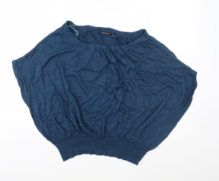 Atmosphere Womens Blue  Knit Pullover Jumper Size 10