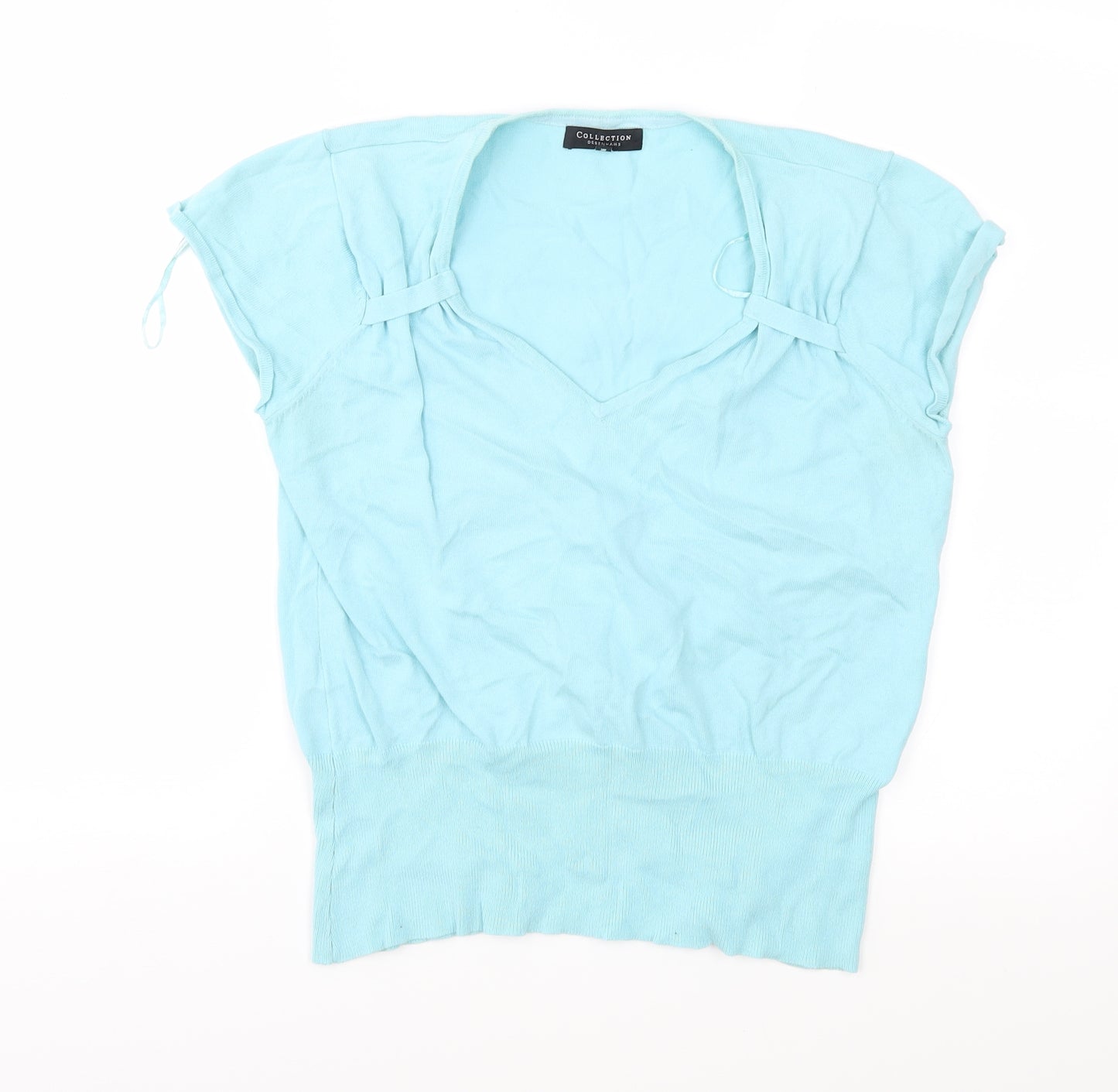 Debenhams Womens Blue  Knit Pullover Jumper Size 16