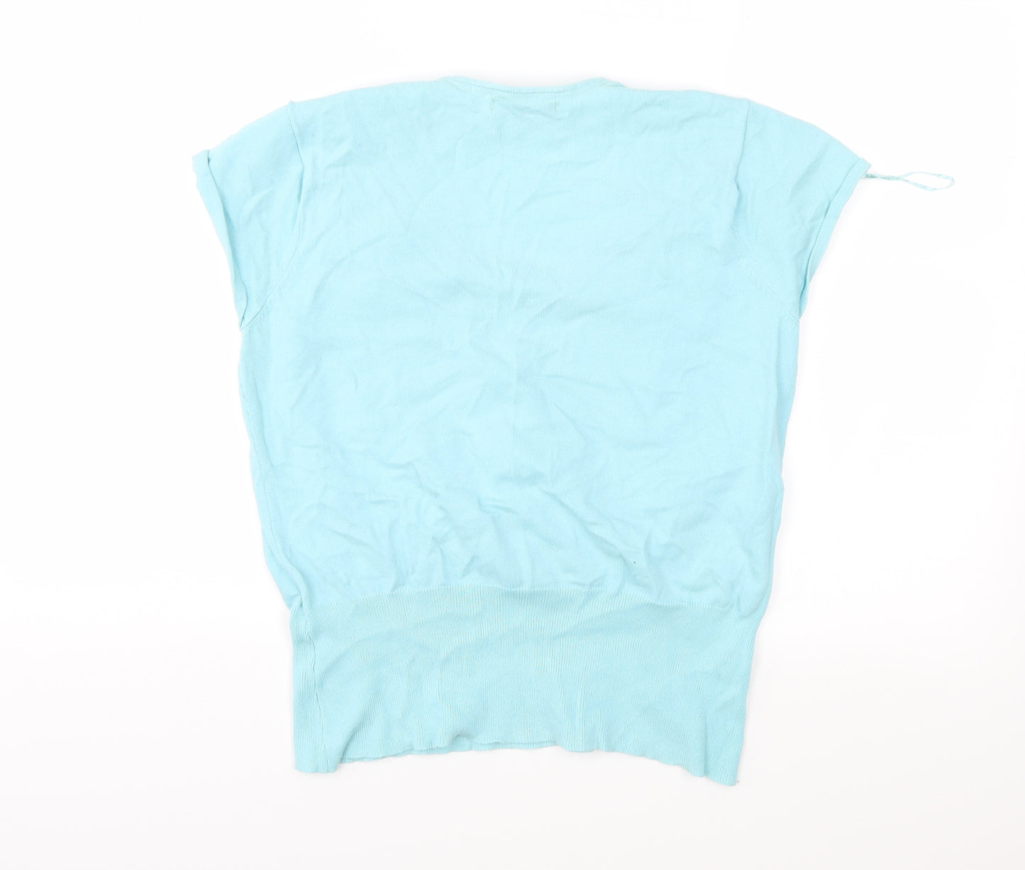 Debenhams Womens Blue  Knit Pullover Jumper Size 16