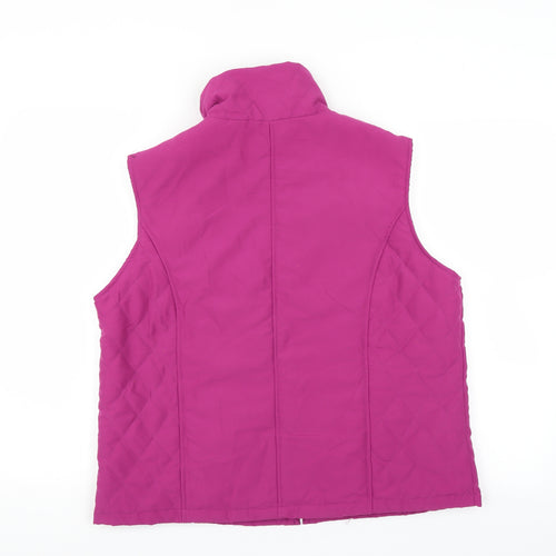 EWM Womens Pink   Gilet Jacket Size M