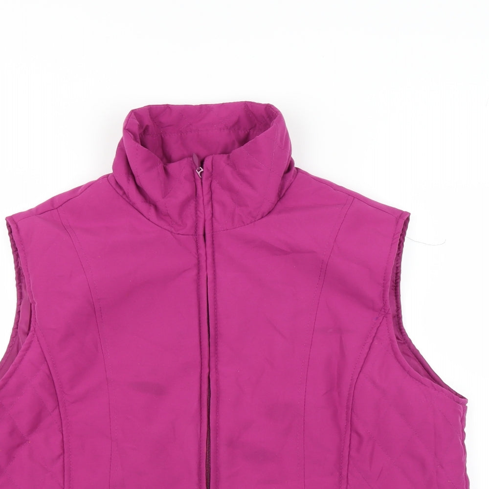 EWM Womens Pink   Gilet Jacket Size M