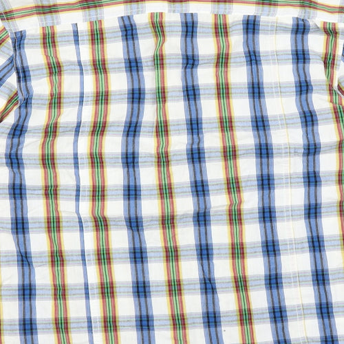 Cherokee Mens Multicoloured Check   Button-Up Size S