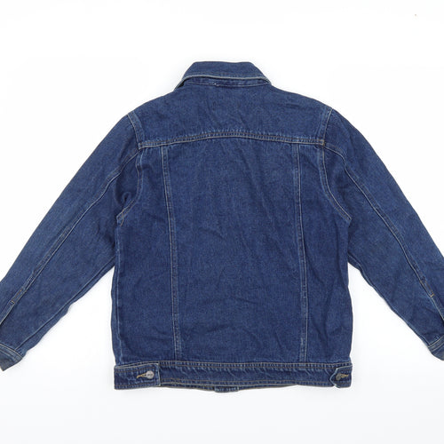 Blue Base Boys Blue  Denim Jacket  Size 10-11 Years