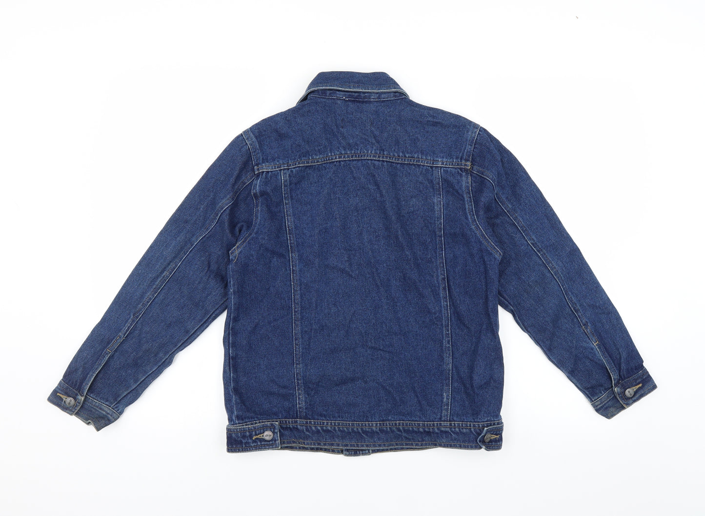 Blue Base Boys Blue  Denim Jacket  Size 10-11 Years