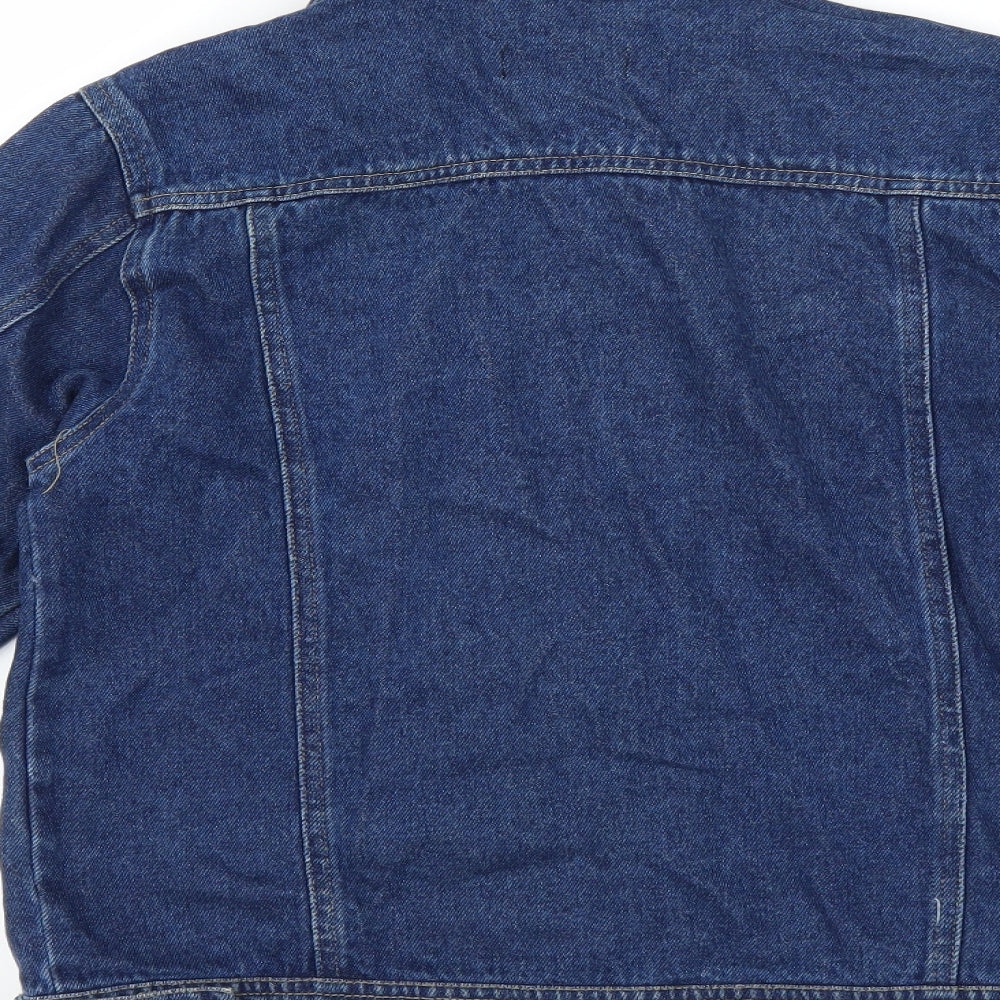 Blue Base Boys Blue  Denim Jacket  Size 10-11 Years