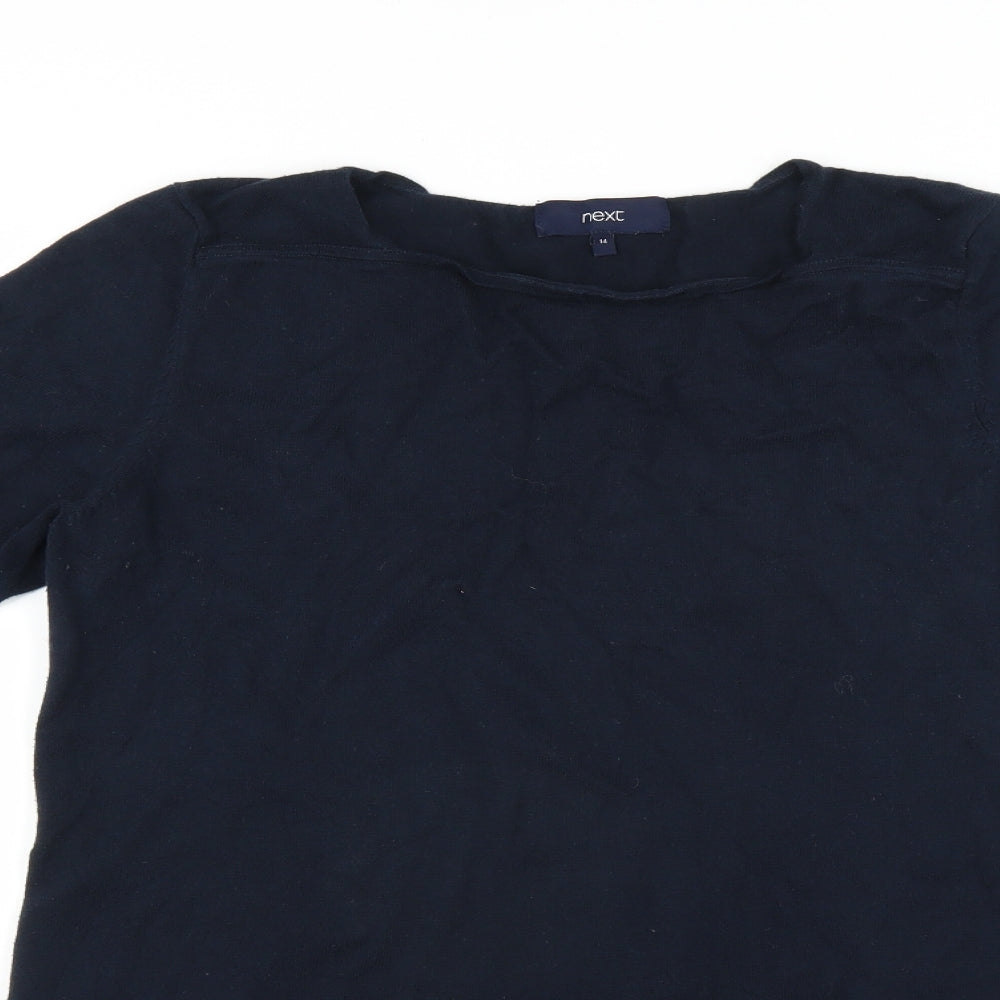 NEXT Womens Blue   Jumper Dress  Size 14