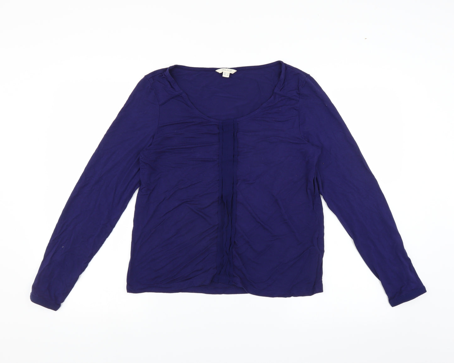 White Stuff Womens Blue   Basic Blouse Size 12
