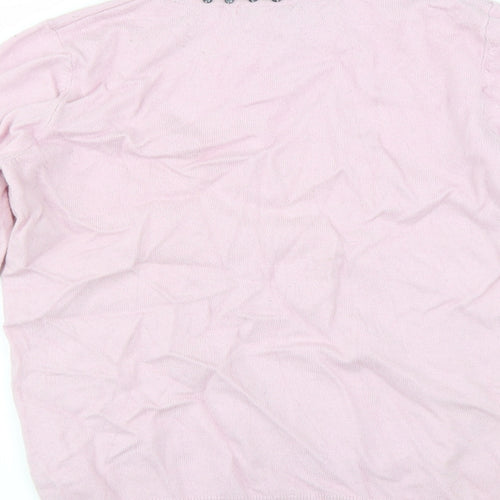 Belle Vere Womens Pink   Pullover Jumper Size XL