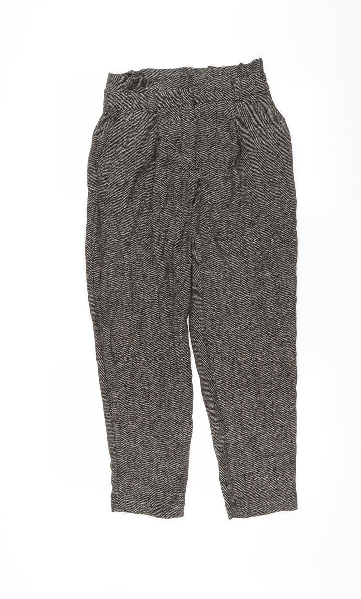 New Look Womens Brown   Trousers  Size 6 L26 in