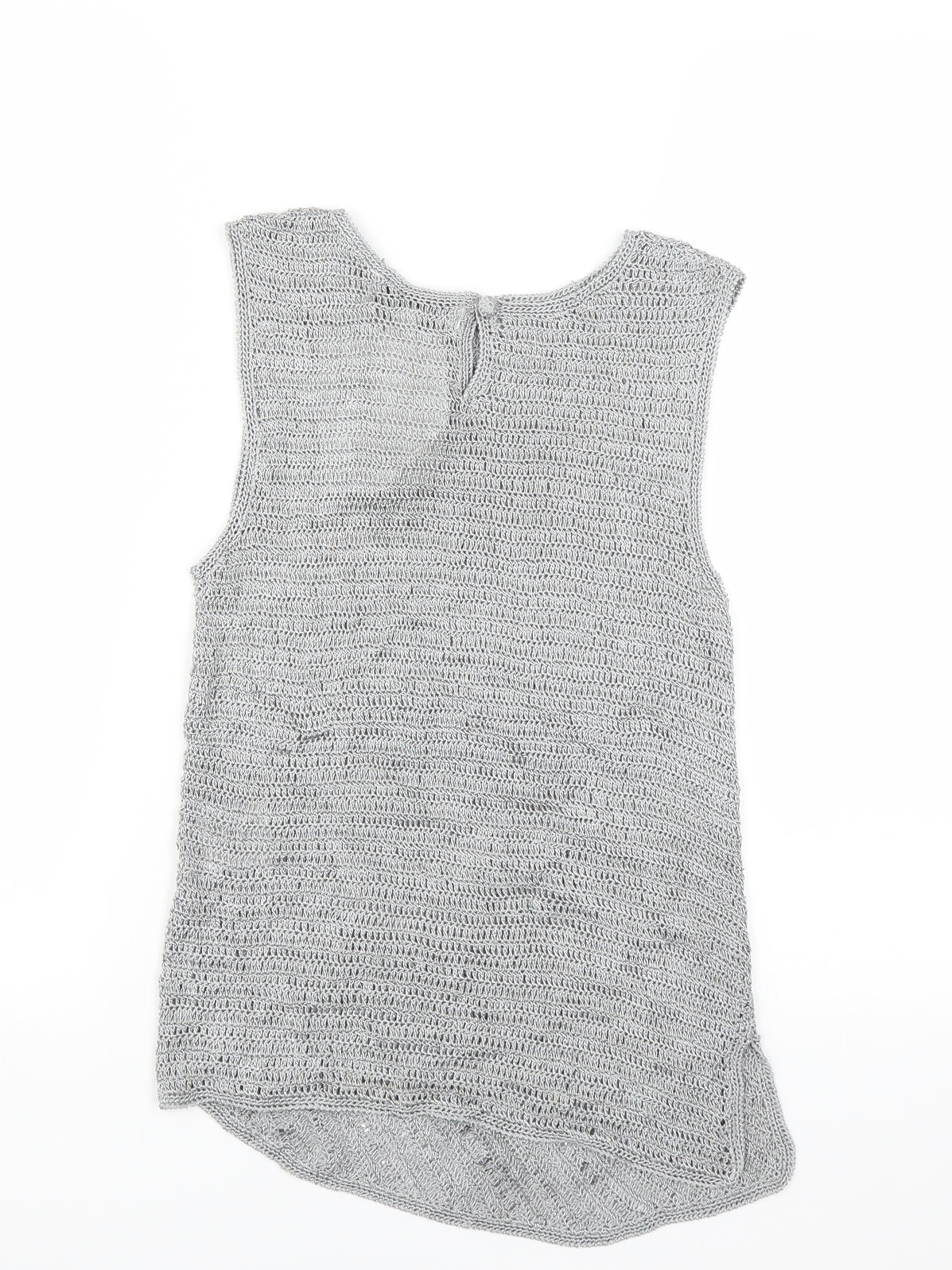 diagram Womens Grey   Pullover Jumper Size 12  - sequins