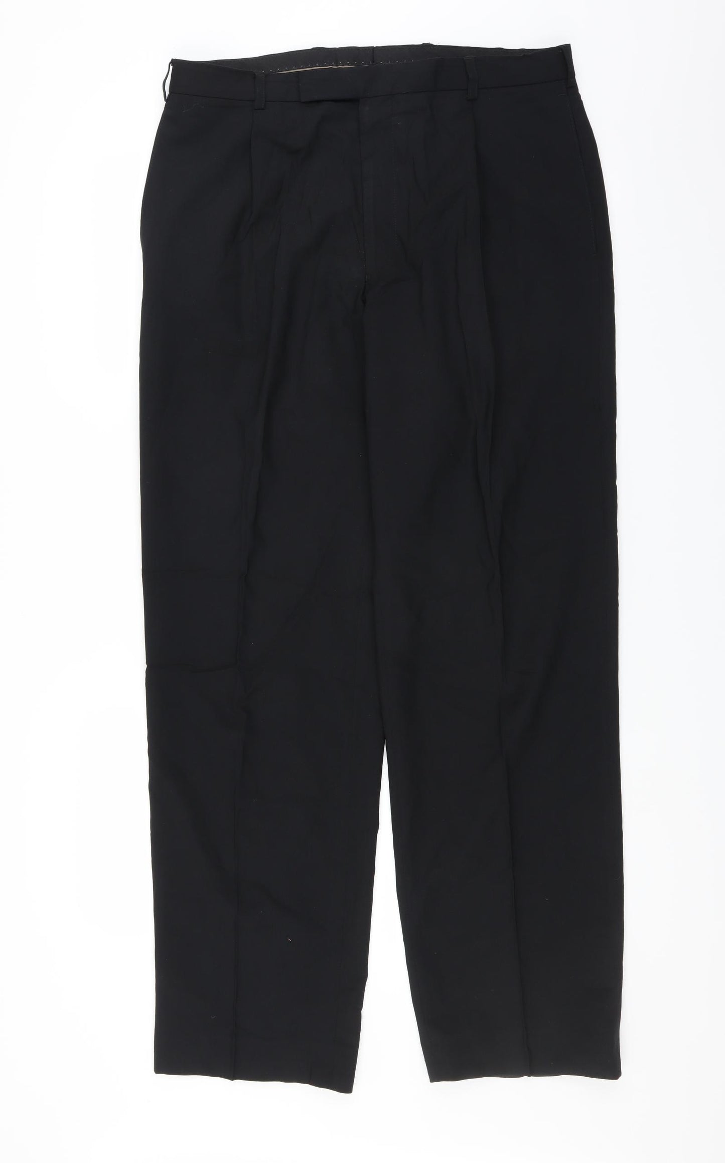 NEXT Mens Black   Trousers  Size 34 in L32 in