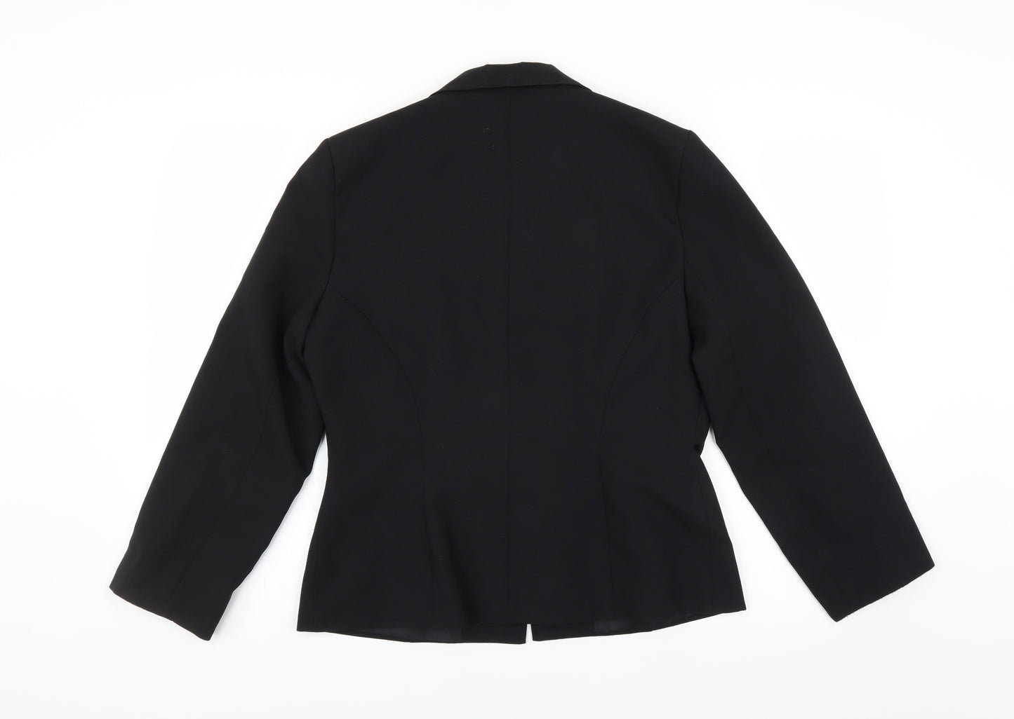 ECCO Womens Black   Jacket Suit Jacket Size 14