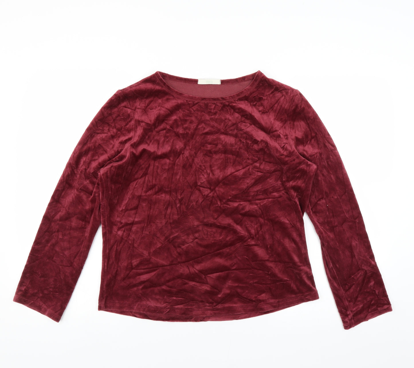 Marks and Spencer Womens Purple   Pullover Jumper Size 12  - Velvet feel