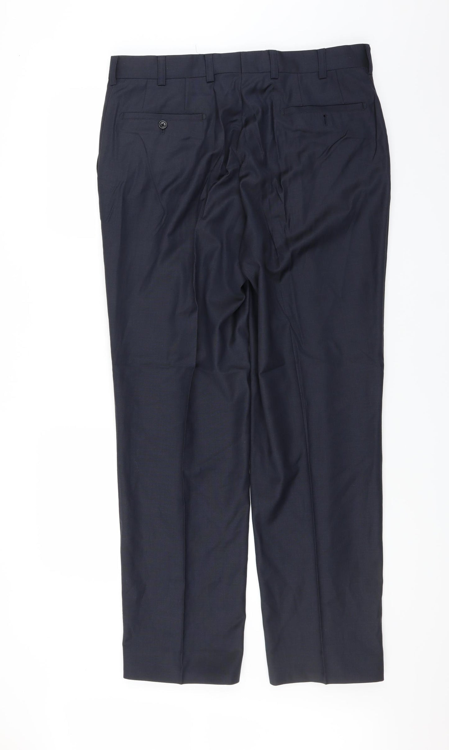 Preworn Mens Blue   Trousers  Size 36 in L32 in