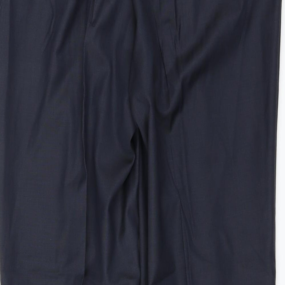 Preworn Mens Blue   Trousers  Size 36 in L32 in