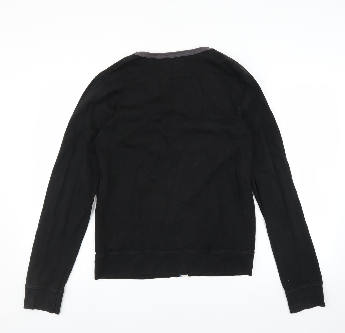 Crafted Womens Black   Cardigan Jumper Size M