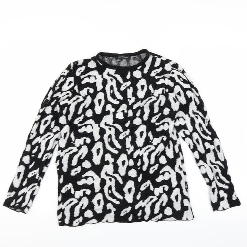 Peacocks Womens Black   Pullover Jumper Size 12