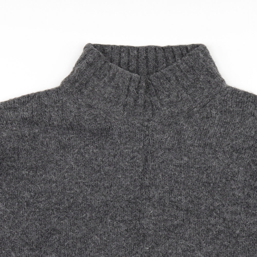 H&M Womens Grey   Pullover Jumper Size M