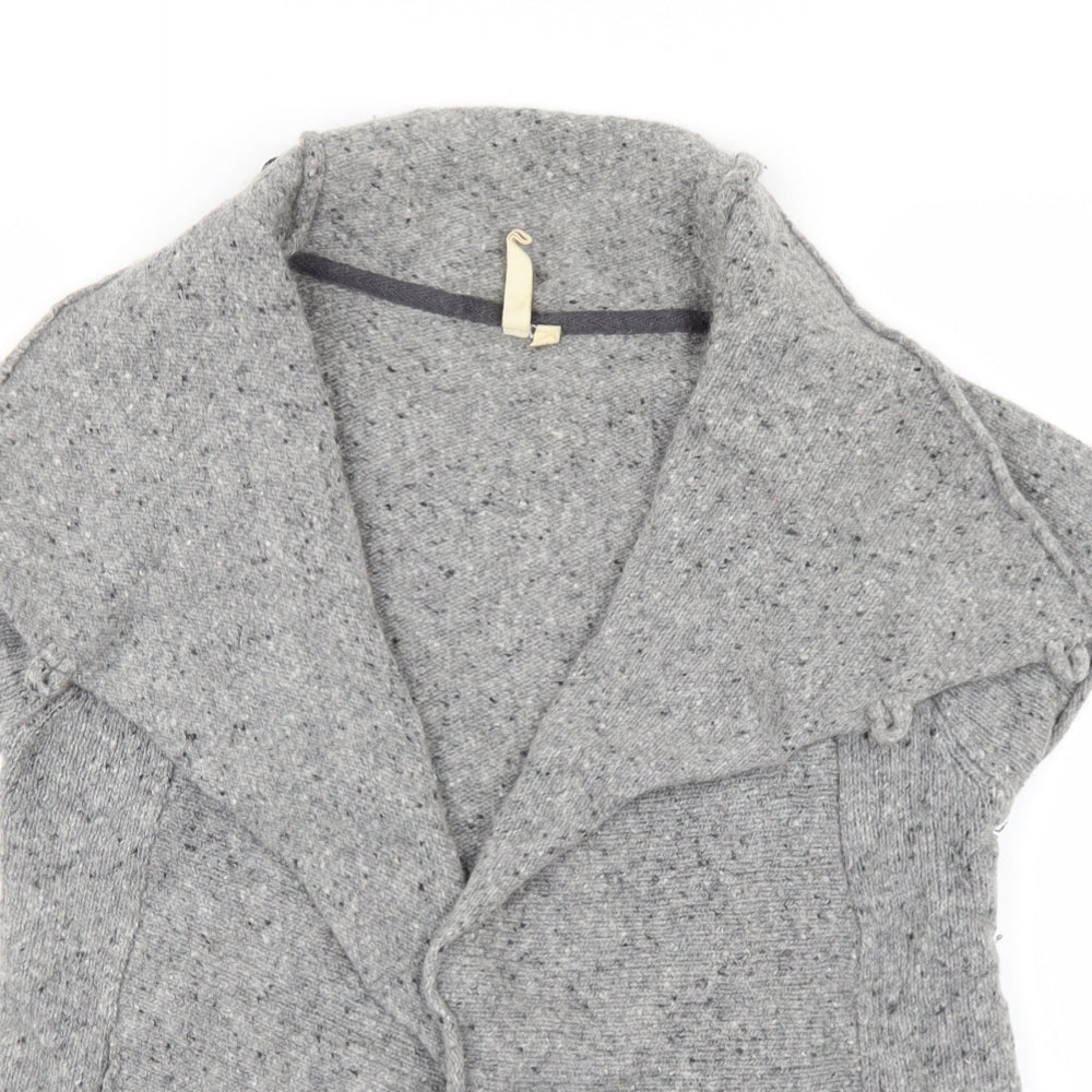 White Stuff Womens Grey   Cardigan Jumper Size 12