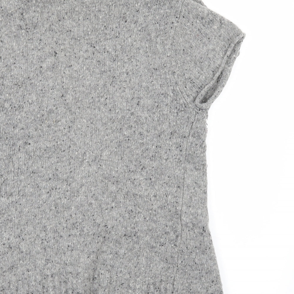 White Stuff Womens Grey   Cardigan Jumper Size 12