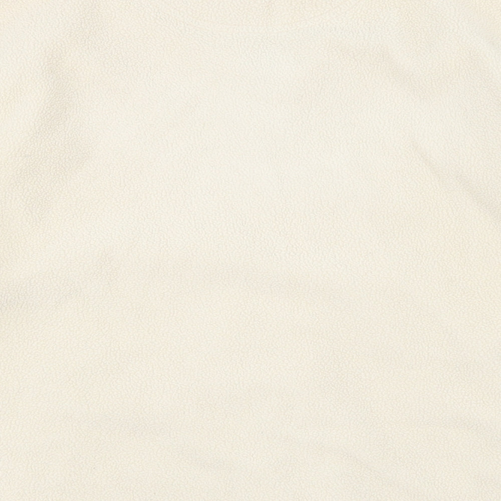 EWM Womens Beige  Fleece Jacket  Size 12