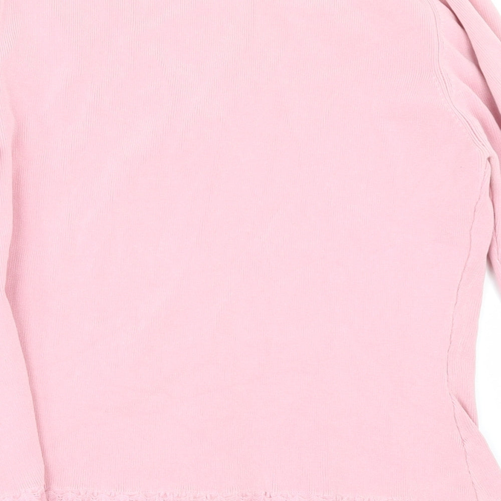Country Casuals Womens Pink   Cardigan Jumper Size M