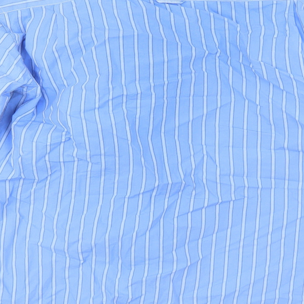 SW England Mens Beige Striped   Button-Up Size L