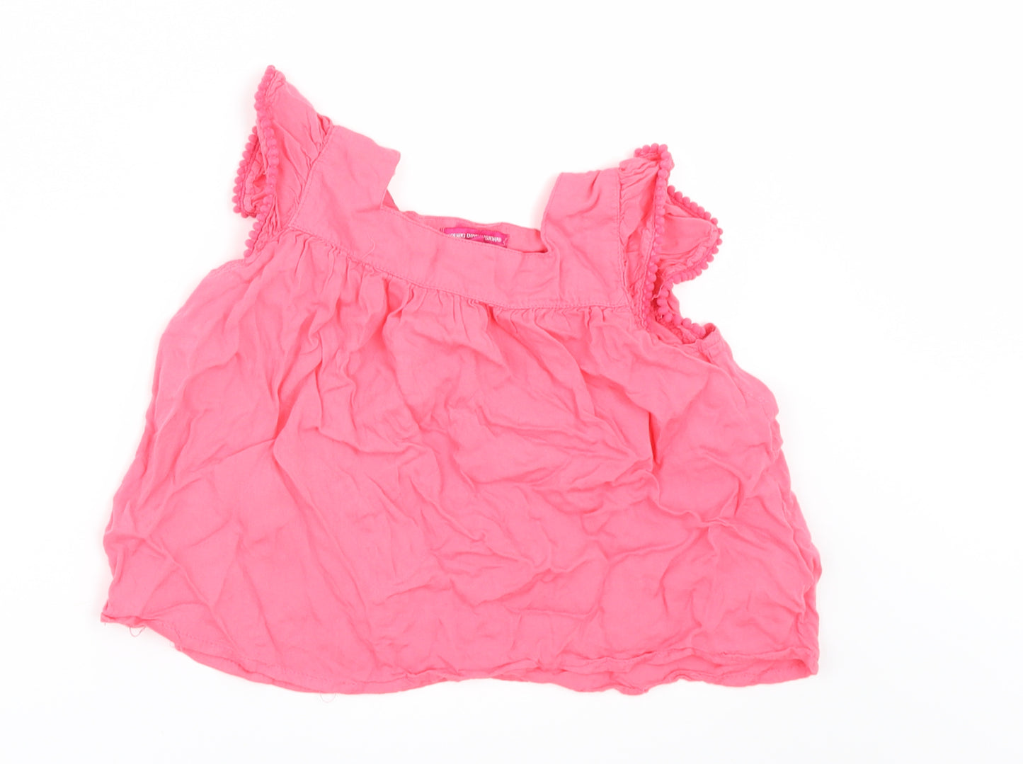 Young Dimension Girls Pink   Basic Blouse Size 6-7 Years