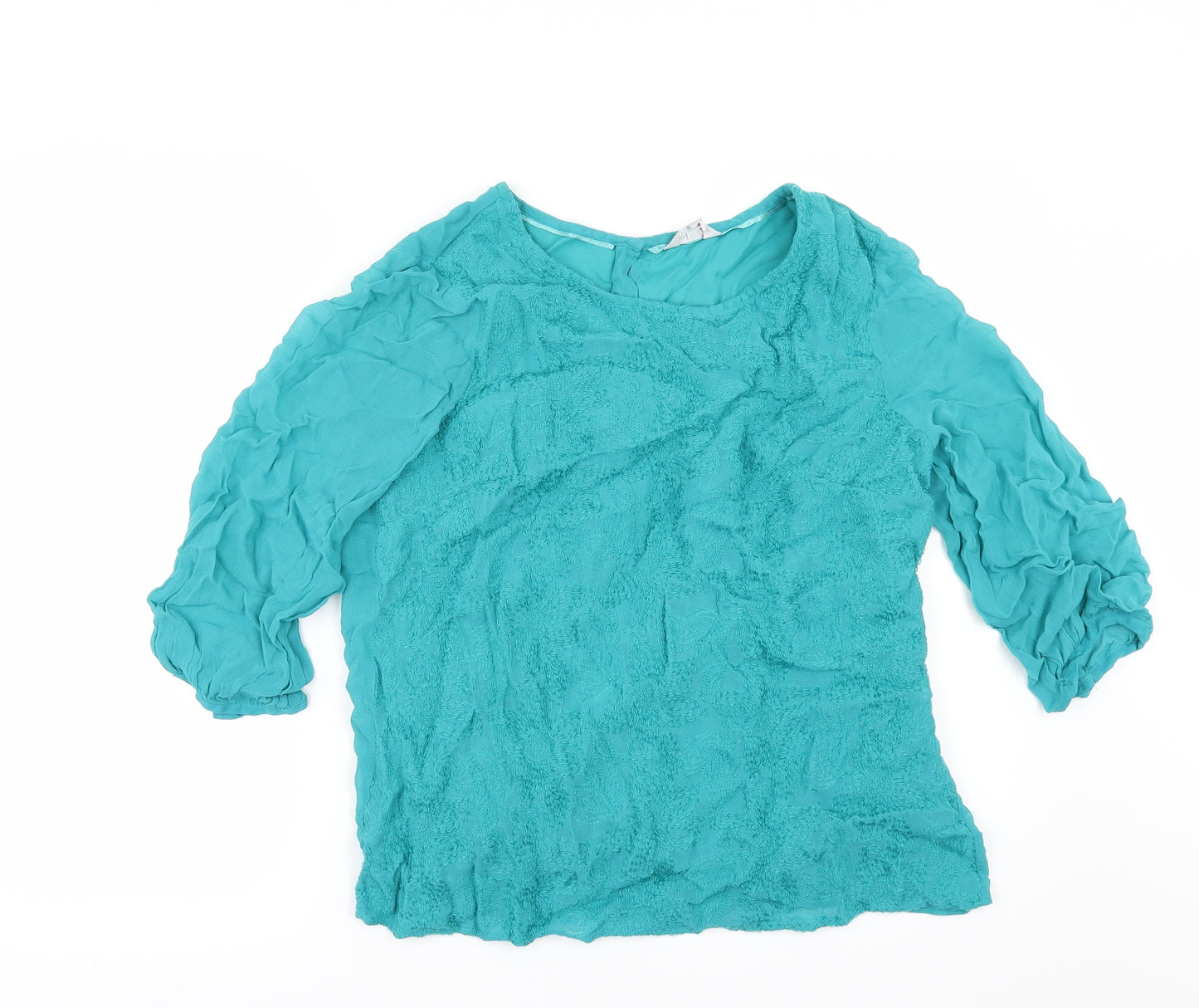 Per Una Womens Green   Basic Blouse Size 14