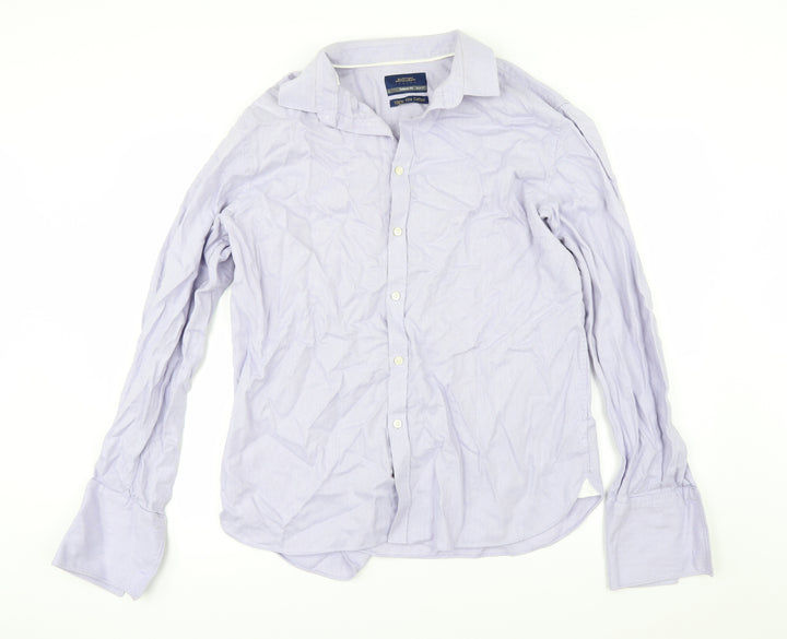 Burton Mens Purple Button-Up Size L