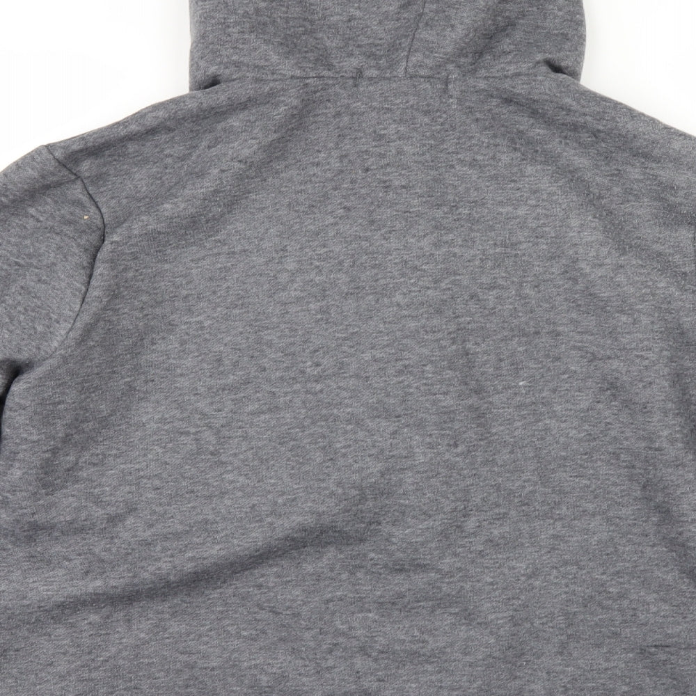 Paul Jones Mens Grey   Full Zip Hoodie Size L