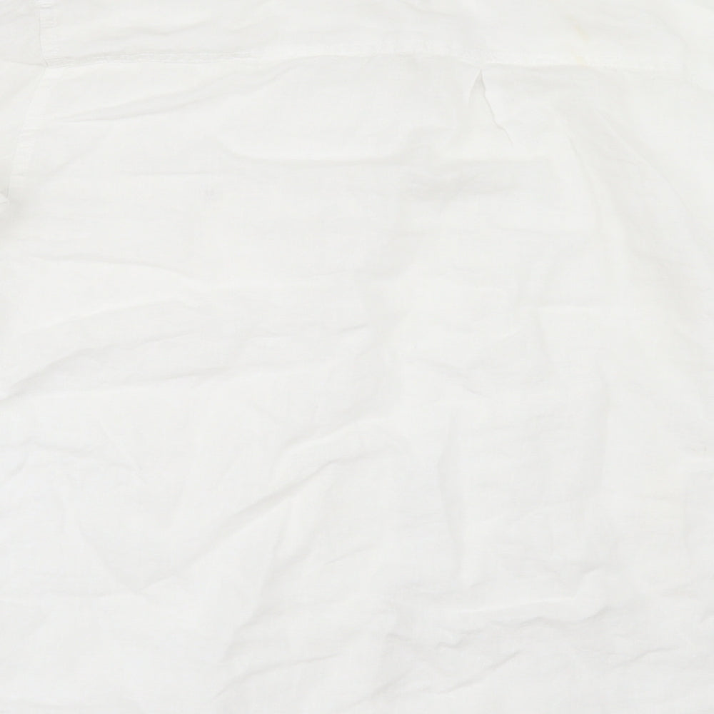 NEXT Mens White    Button-Up Size 2XL