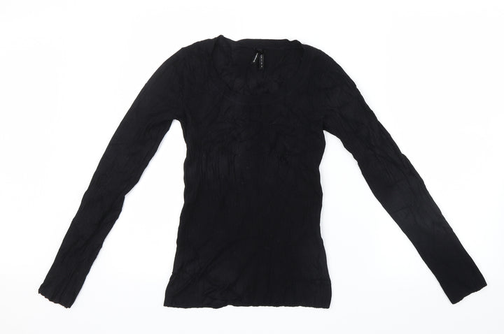 Atmosphere Womens Black  Knit Pullover Jumper Size 10
