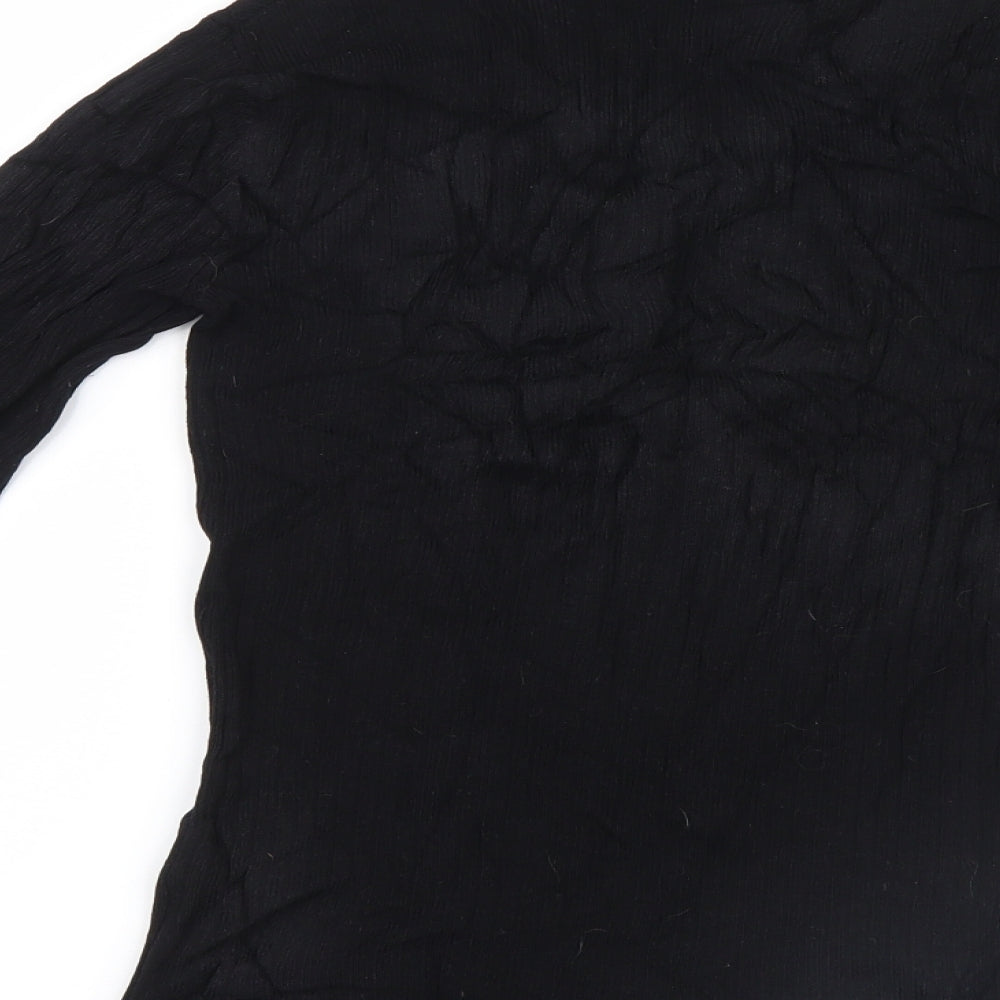 Atmosphere Womens Black  Knit Pullover Jumper Size 10