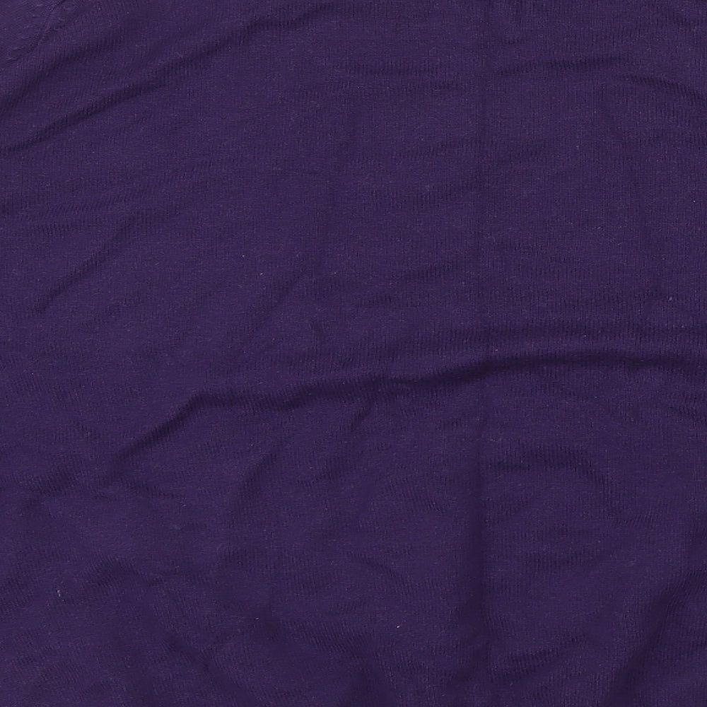 Tu  Mens Purple  Knit Pullover Jumper Size L