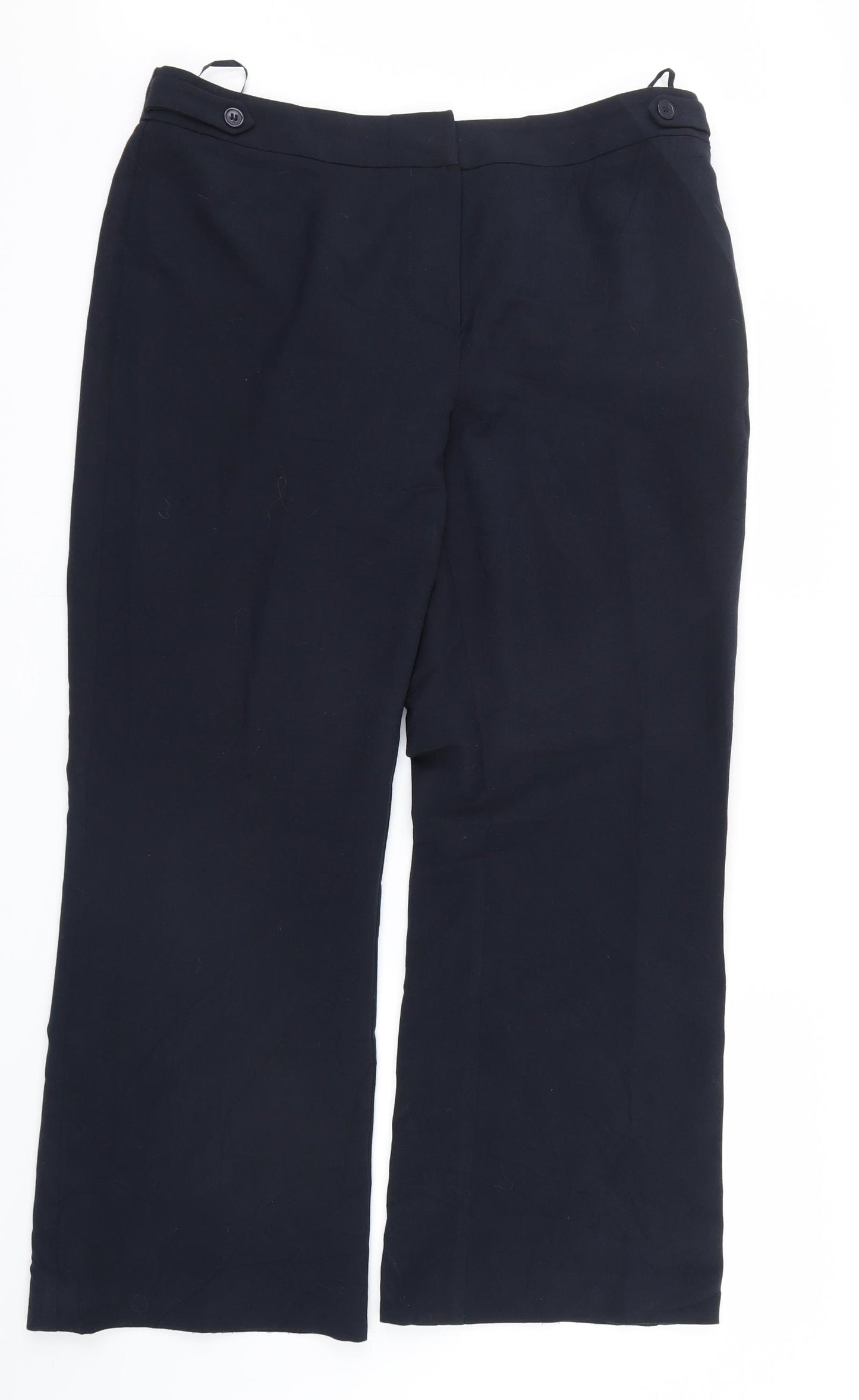Debenhams Womens Blue   Trousers  Size 14 L27.5 in
