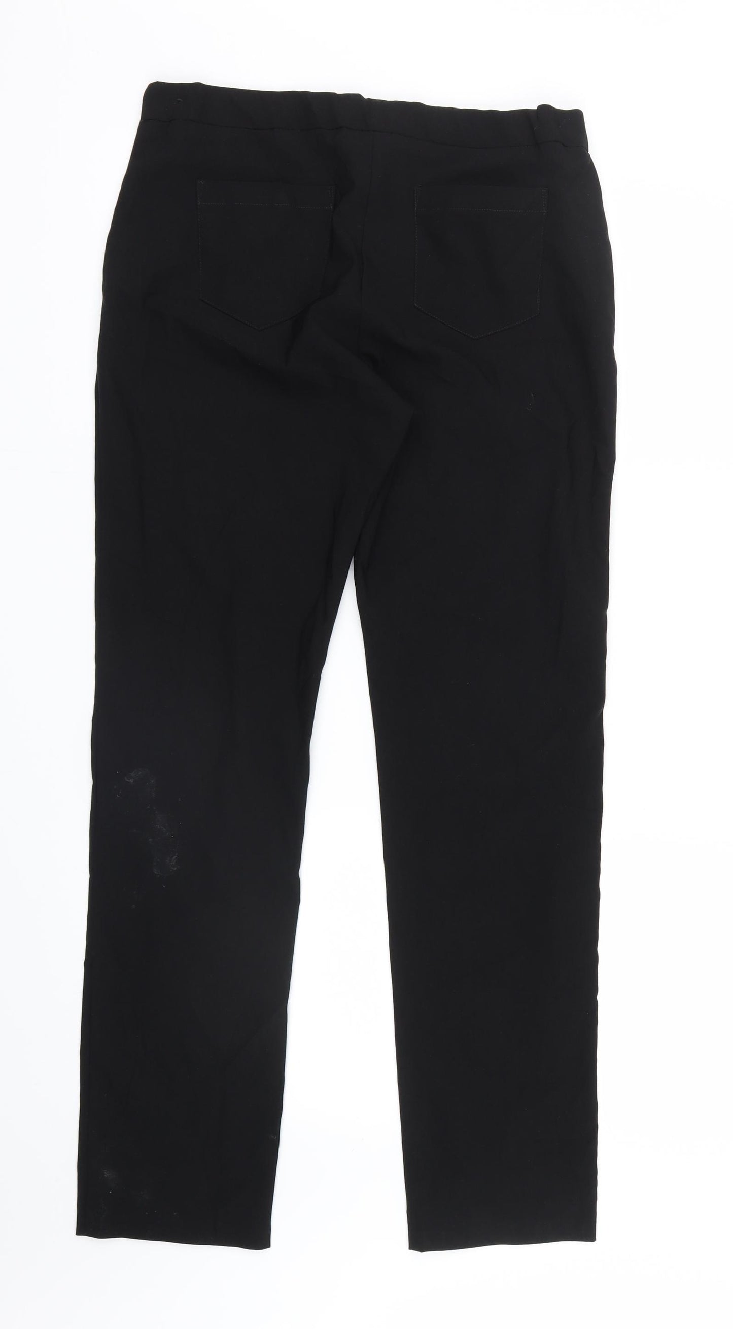 F&F Girls Black   Capri Trousers Size 15-16 Years