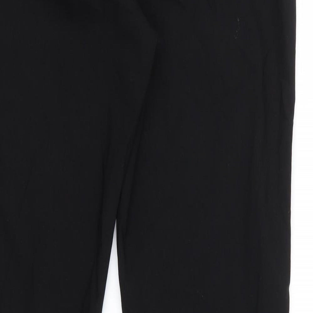 F&F Girls Black   Capri Trousers Size 15-16 Years