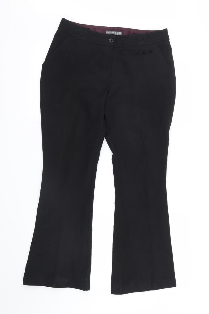 Atmosphere Womens Black   Trousers  Size 10 L27.5 in