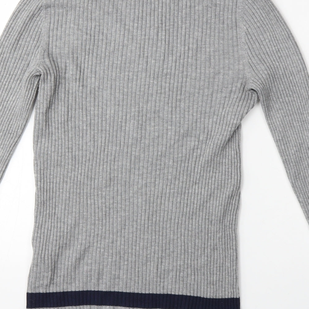 NEXT Womens Grey  Knit Pullover Jumper Size 10