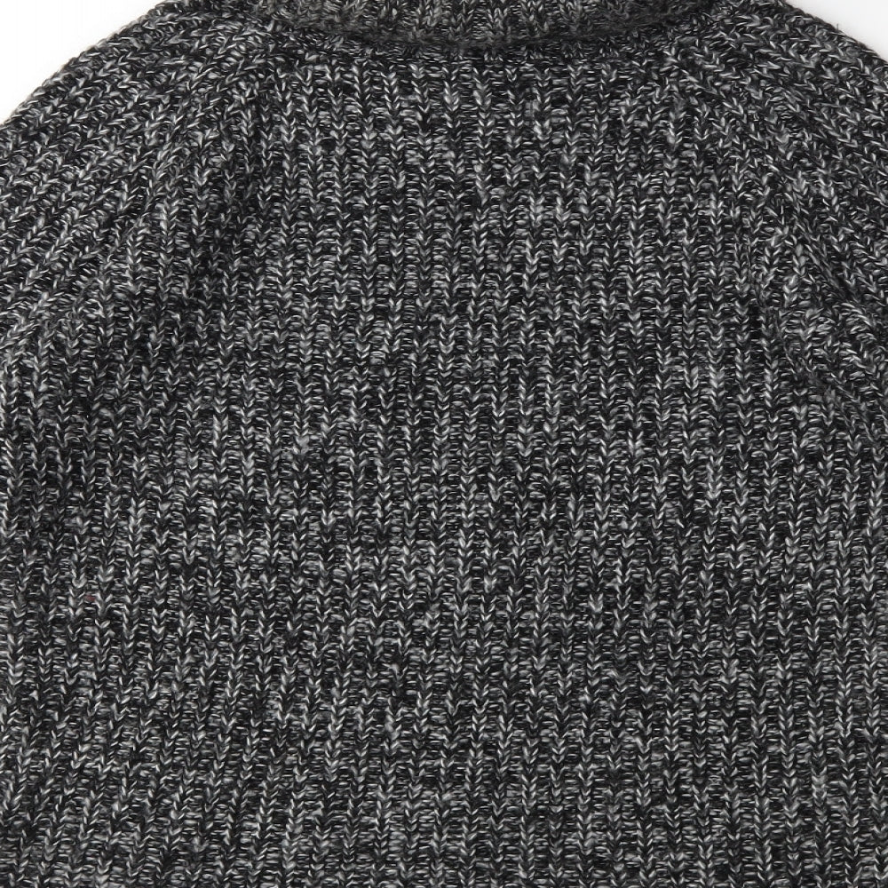 Papaya Womens Grey  Knit Pullover Jumper Size S